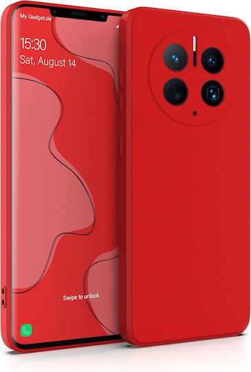 Back Cover Σιλικόνης Κόκκινο (Huawei Mate 50 Pro)