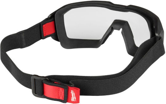 Milwaukee Low-Profile Ventilated Safety Goggles with Clear Lens 4932493433
