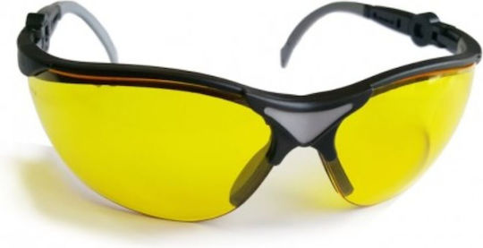Husqvarna Yellow X Γυαλιά Εργασίας για Προστασία με Κίτρινους Φακούς