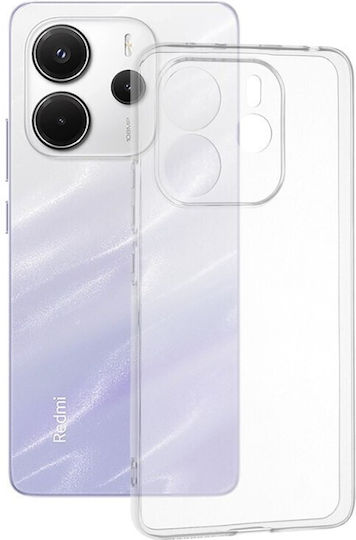 Back Cover Σιλικόνης Διάφανο (Redmi Note 12 4G)