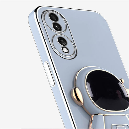 Silikon Umschlag Rückseite Blau Huawei Mate 50 Pro