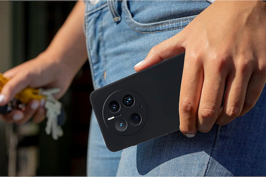 Задна Корица Силикон Черен Huawei Mate 50 Pro