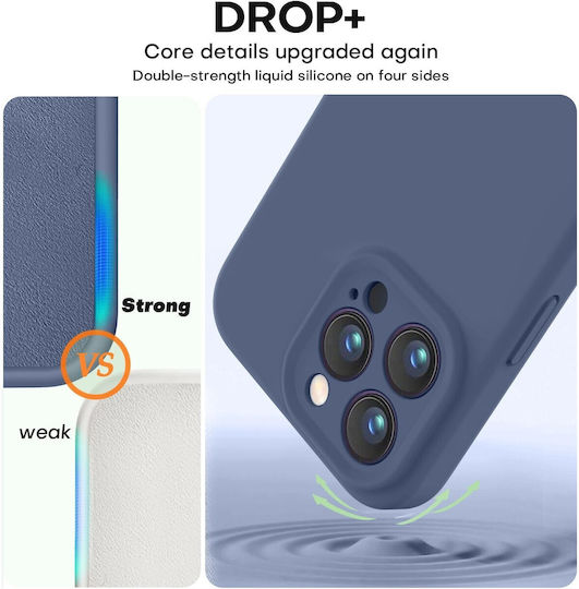 Back Cover Silicon Albastru OnePlus Nord CE 3