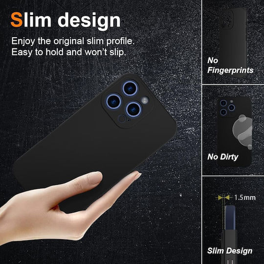 Silikon Rückseite Hülle Schwarz Für OnePlus Nord CE 3