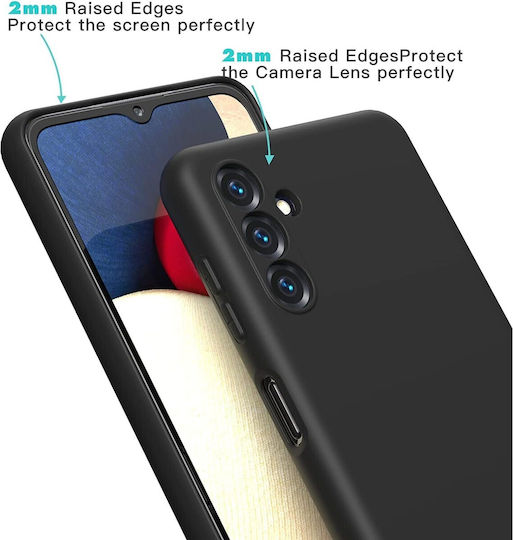 Back Cover Σιλικόνης Μαύρο (Galaxy A35)