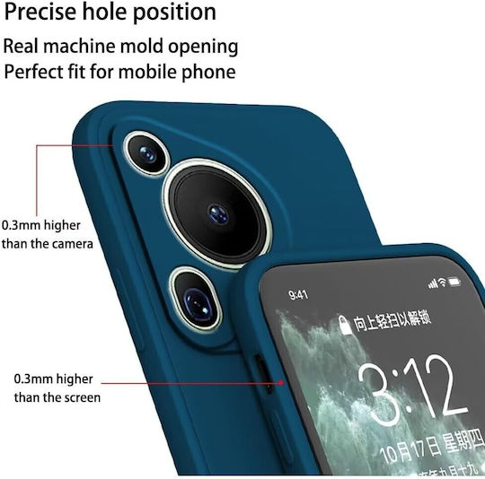 Back Cover Σιλικόνης Μπλε (Huawei Pura 70)