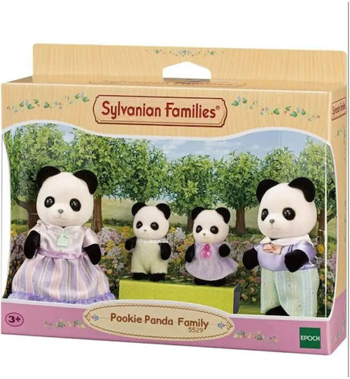 Epoch Toys Panda Family Sylvanian Families For Age 3+