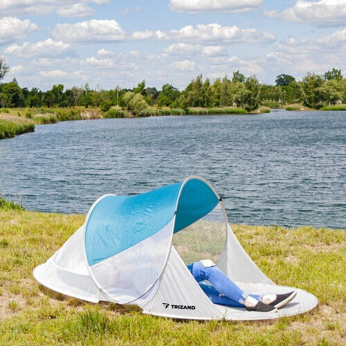 Malatec Pop Up Beach Tent For 2 People Turquoise
