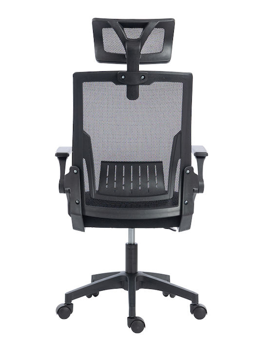 Pakketo Plymot Office Chair With Adjustable Arms Black
