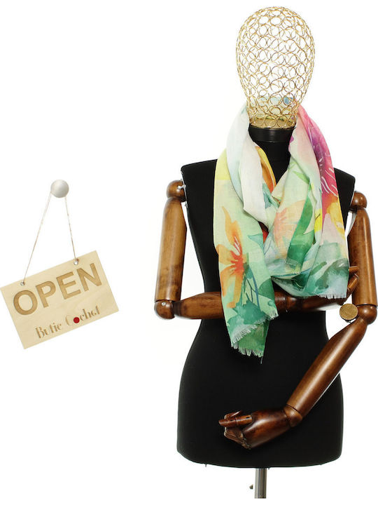 ButicCochet Women's Multicolour Scarf