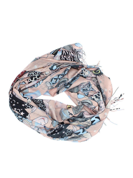 ButicCochet Women's Pink Shawl