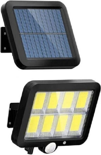 Lampă Solară 30W 1800lm Alb Rece 6000K cu Senzor de Mișcare