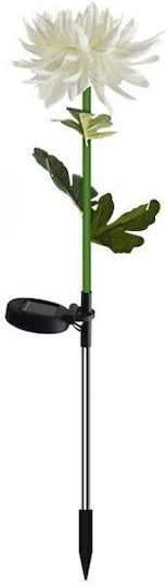 Lampă Solară Floare 4W 10lm Alb Rece 6500K cu Senzor de Mișcare și Fotocelul IP65
