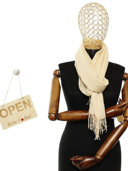 ButicCochet Damen Schal Beiges