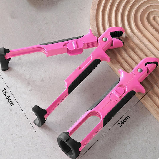 Anti-scalding Zangen Flippy Hochtemperaturbeständig 24 X 6,5 Cm Rosa