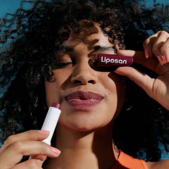 Liposan Fruity Shine Lip Balm Blackberry Shine 4.8gr