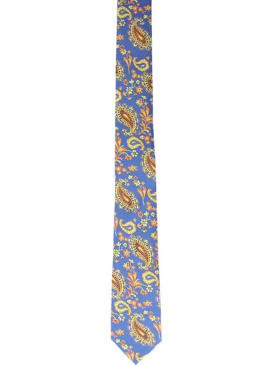 ButicCochet Set Herren Krawatte Synthetisch in Blau Farbe