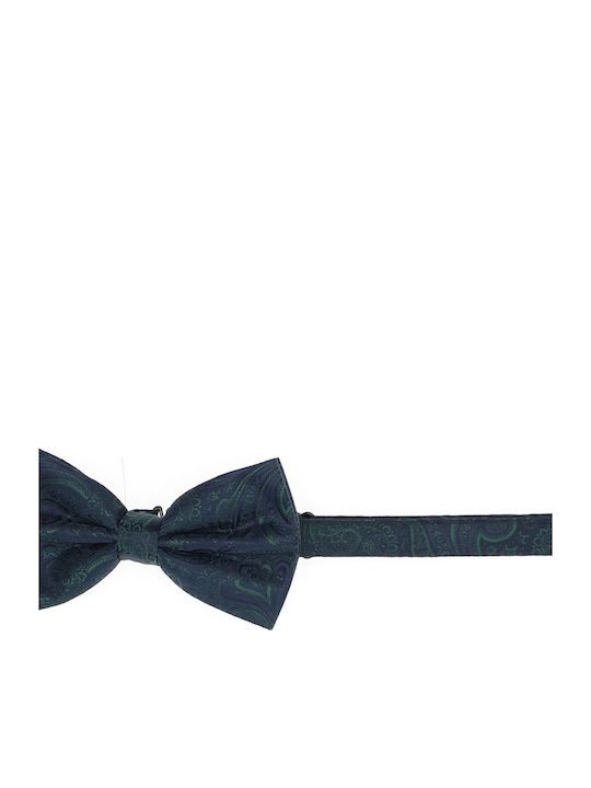 3-teiliges Set Fliegen Manschettenknöpfe Einstecktuch Herren ButicCochet Marineblau Setp296