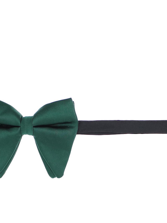 Papion Bărbați ButicCochet Lucrat Manual Material Sintetic 10x12 Cm Verde Pap347