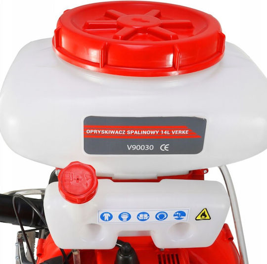 Verke Pulverizator Cu Presiune Benzină 2.9hp Cu Memorie Internă 14lt
