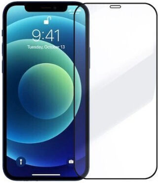 0.3mm Vollleim Gehärtetes Glas Schwarz (Galaxy S22 5G)