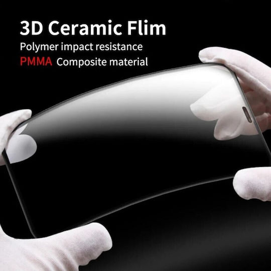 2.5D 0.33mm Ceramic Screen Protector Μαύρο (Galaxy A35)