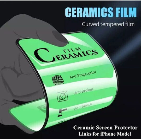 2.5D 0.33mm Ceramic Screen Protector Μαύρο (Galaxy A35)