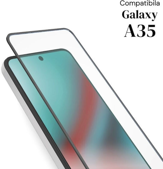 2.5D 0.33mm Ceramic Screen Protector Μαύρο (Galaxy A35)