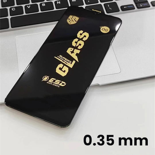 0.35mm Privacy Tempered Glass Negru (Honor 400)