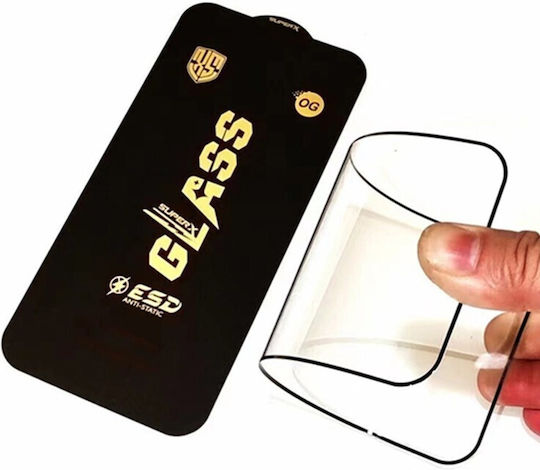 0.35mm Privacy Tempered Glass Negru (Honor 400)