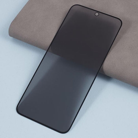 2.5D 0.3mm Privacy Tempered Glass Negru (Galaxy S23 FE)