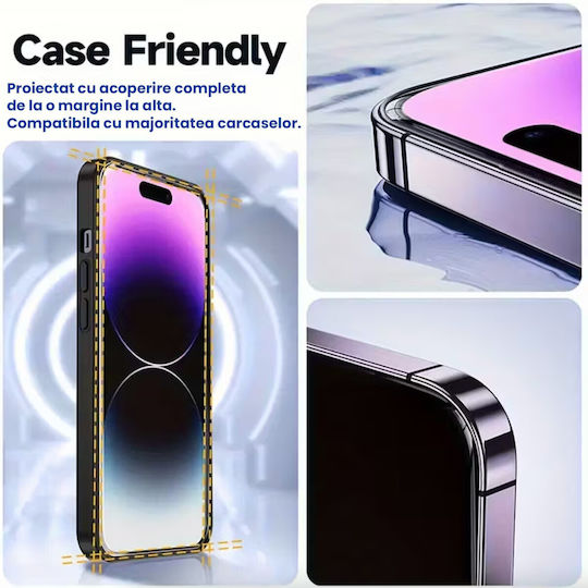 Folie Protectie Ecran 2.5D 0.3mm (iPhone 17 / 17 Pro / 16 Pro)