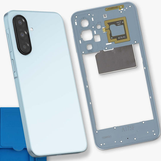 Clappio Replacement Central Chassis Samsung Galaxy A17 4g Light Blue