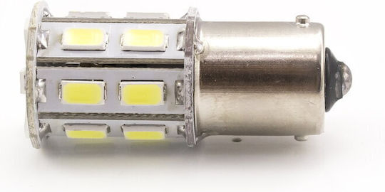 CarGuard Крушки За Автомобил P21W / BA15S Canbus LED Бели 12V 2 Броя