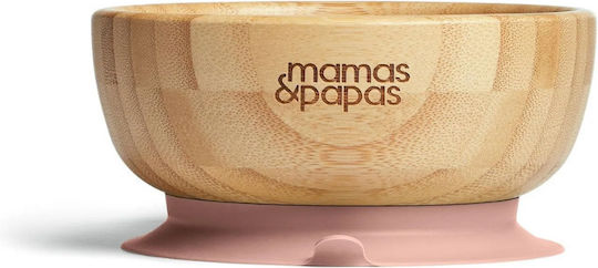 Mamas & Papas Bamboo Pink Feeding Set 4pcs