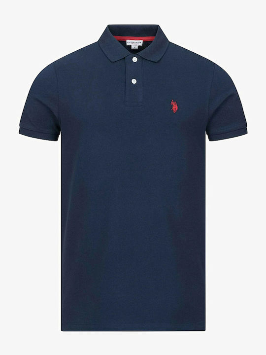 Assn Polo Short Sleeve Blouse Dark Blue