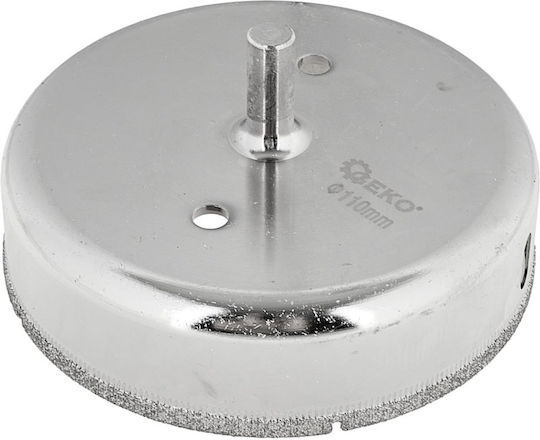 Diamond Hole Saw Tiles Geko G65189 110 Mm Dry Wet Use
