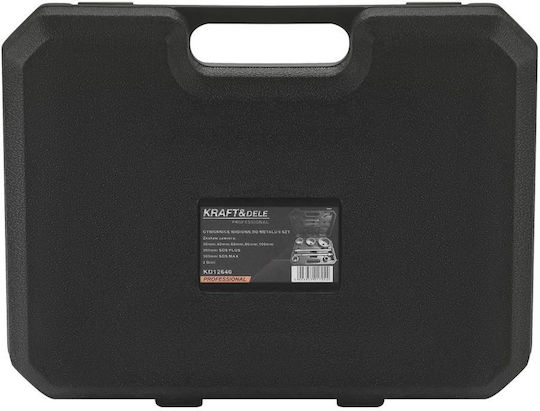 Kraft&dele Kd12640 Set Găuri Pentru Beton 30-100 Mm 9 Bucăți