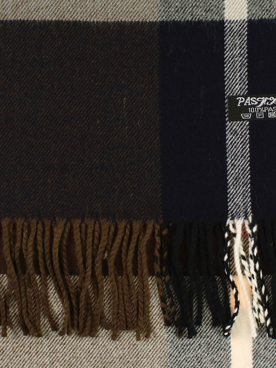 Men's Multicolour Wool Scarf