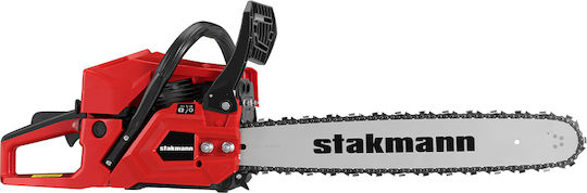 Stakmann Αλυσοπρίονο Βενζίνης 52cc 5.5kg με Λάμα 50cm και Easy Start