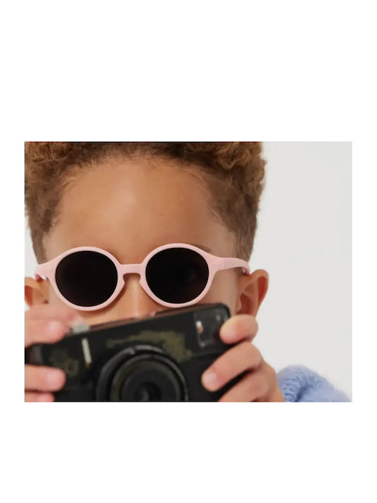 Izipizi Kinder Sonnenbrillen mit Polarisiertem Spiegelglas Rosa für 0-3 Jahre