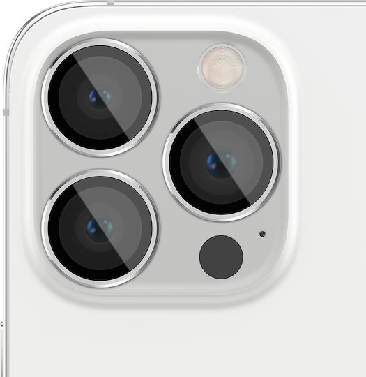 RhinoShield Kameraschutz Iphone 15 Pro 15 Pro Max Kratzfest Stoßfest Silber