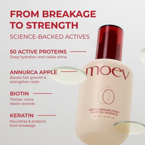 MOEV Λάδι Μαλλιών για Ενυδάτωση 80ml