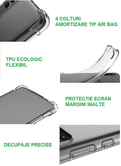 Back Cover Σιλικόνης 1.5mm Διάφανο (Honor 90 Lite)
