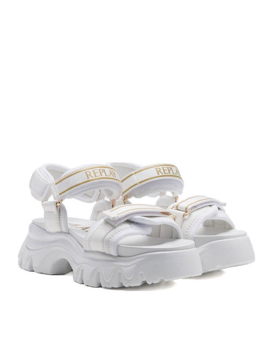 Weiß Damen Sandalen