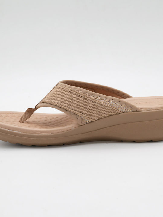 Sandale Casual Damă Anatomici Din Piele Bej