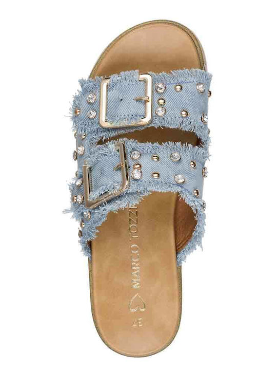 Women's Flat Sandals Light Blue