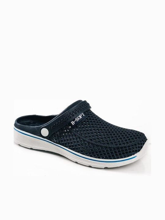 B-Soft Men's Clogs Blue 55/19163_MPLE