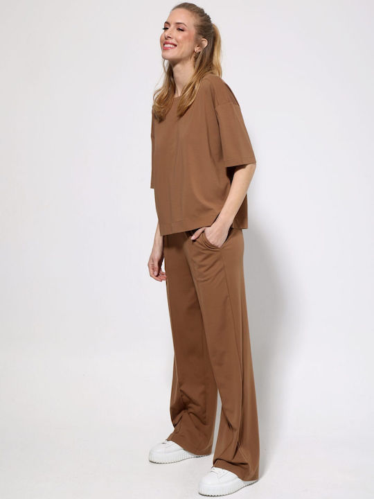 Women's Brown T-shirt