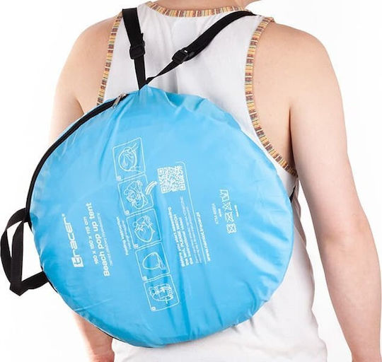 Tracer Σκηνή Pop Up 2 Ατόμων Μπλε